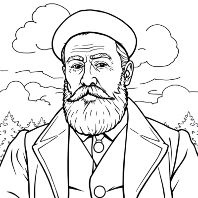 Coloring Book: Józef Piłsudski Coloring Book for Children