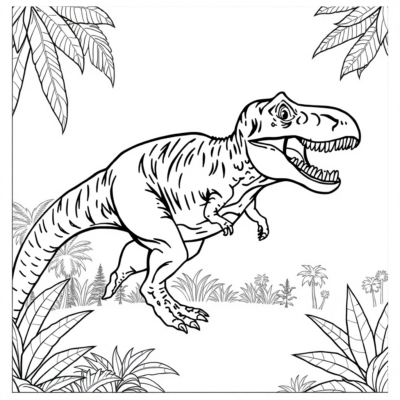 Jurassic World Coloring Book