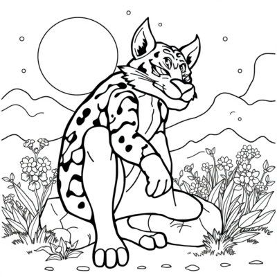 Coloring Book: Stress-Relief Coloring Book for Kids to Print