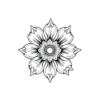 Printable Stress-Relief Coloring Book