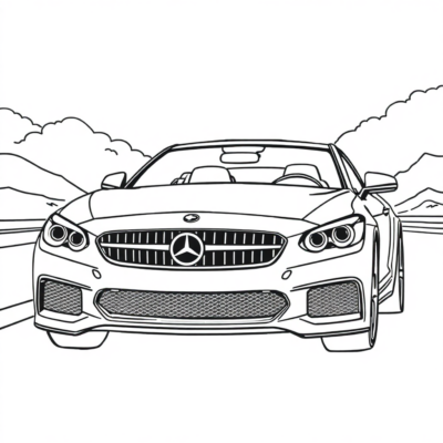 Cars & Trucks Color Fun for Kids