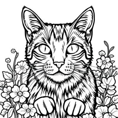 Catnap Coloring Book