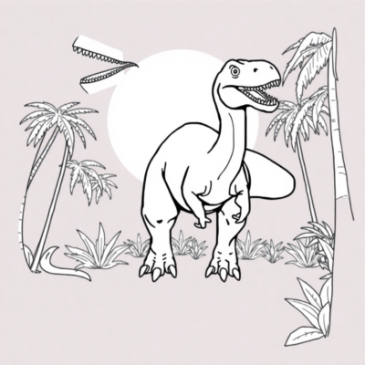 Dino Friends: Fun Coloring Adventure for Kids
