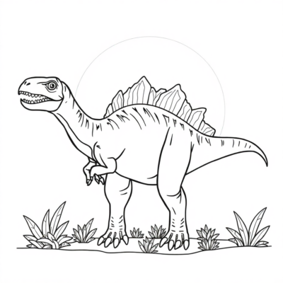 Prehistoric Pals: Dinosaur Coloring Fun