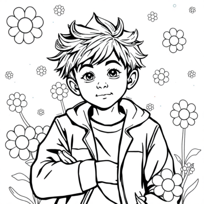 Coloring Book for Boys