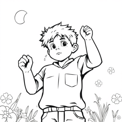 Printable Coloring Book for Boys