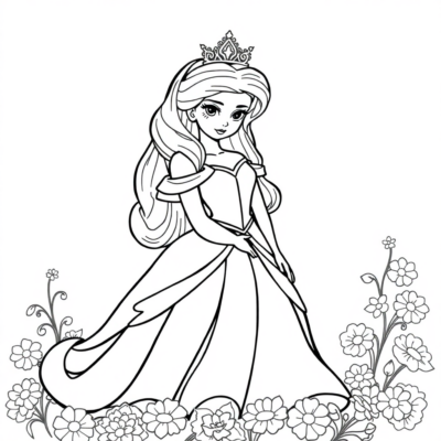Princess Coloring Pages to Print