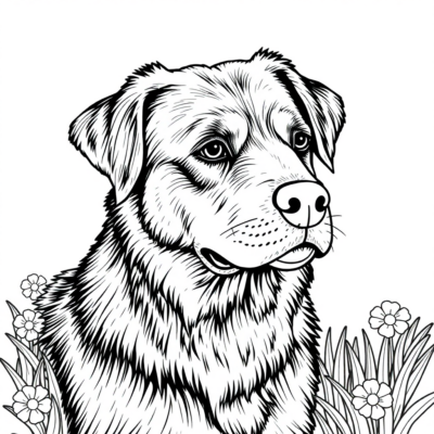 Puppy Playtime: Printable Coloring Pages