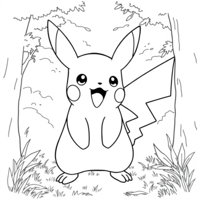 Pokémon Friends: Printable Coloring Pages for Kids