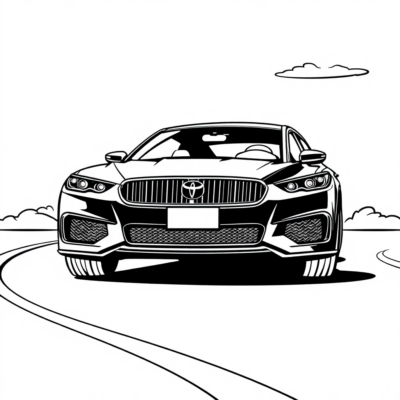 Cars Coloring Book: Printable Fun Pages