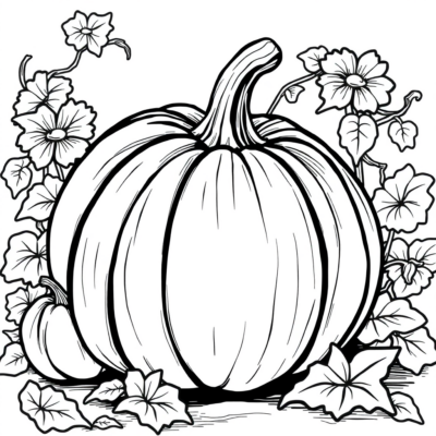Pumpkin Coloring Book