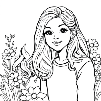 Colorful Adventures for Little Girls Coloring Book