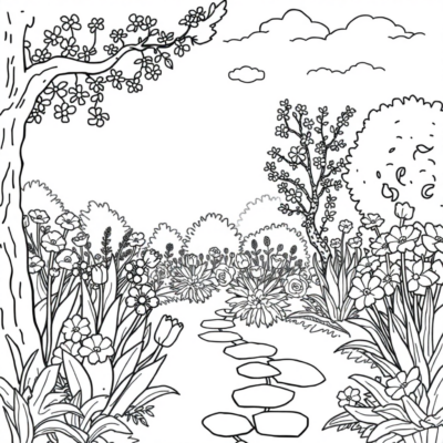 Garten of Banban Coloring Book