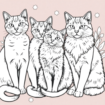Kitten Coloring Book