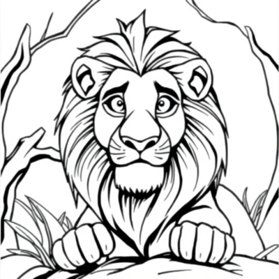 The Lion King Coloring Book
