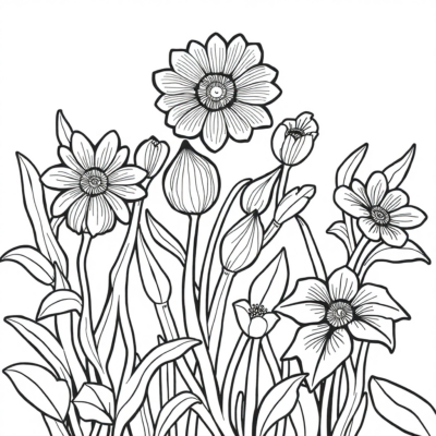 Rainbow Doodle Adventure Coloring Book