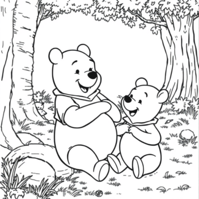 Winnie the Pooh Coloring Book