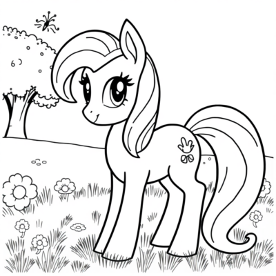 Enchanted Pony Coloring Journey
