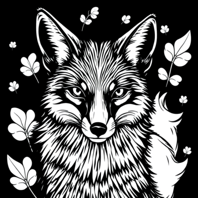 Little Fox Coloring Book