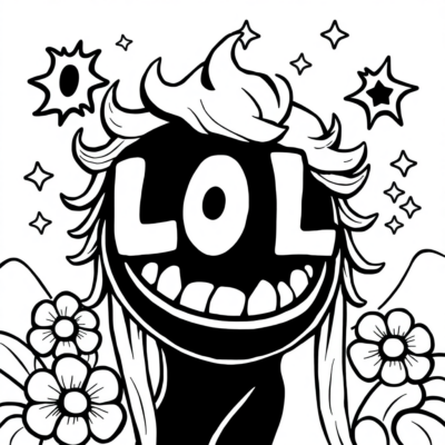 LOL Coloring Book for Printing