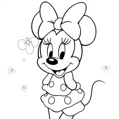Minnie Mouse Fun Coloring Adventure