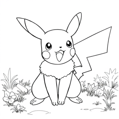 Pocket Monsters: Kids’ Pokémon Coloring Fun