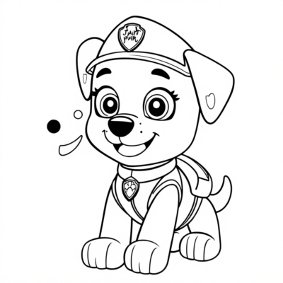 Paw Patrol Adventure Coloring Pages