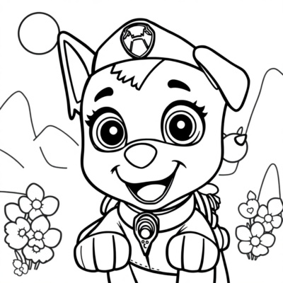 Paw Patrol Coloring Book to Print