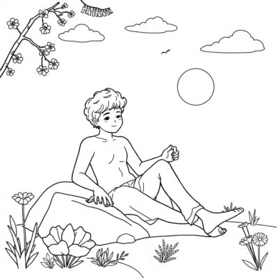 Coloring Book: Relaxation Coloring Book for Kids