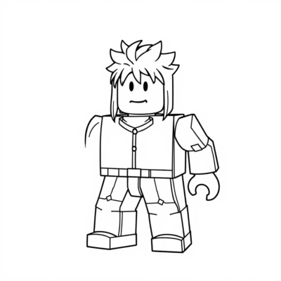 Roblox Adventure Coloring Fun