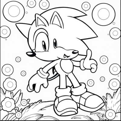 Sonic Coloring Book