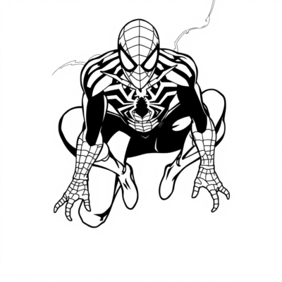 Spider-Man Coloring Book