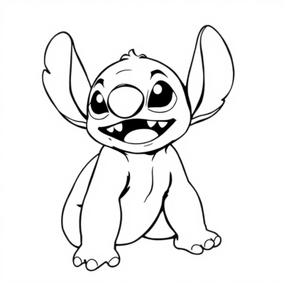 Stitch Coloring Book