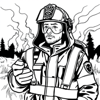 Fireman Sam Coloring Book