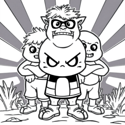 Stumble Buddies: Kids’ Coloring Adventure