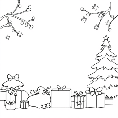 Holiday Cheer Coloring Fun for Kids