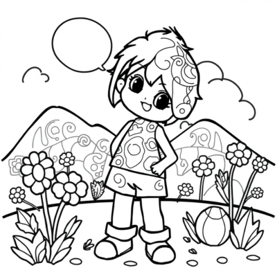 Coloring Book: Doodle Coloring Book for Kids