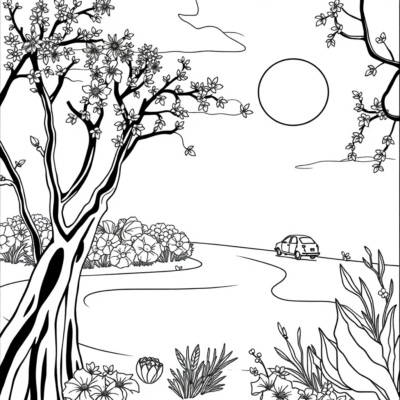 Aesthetic Coloring Pages