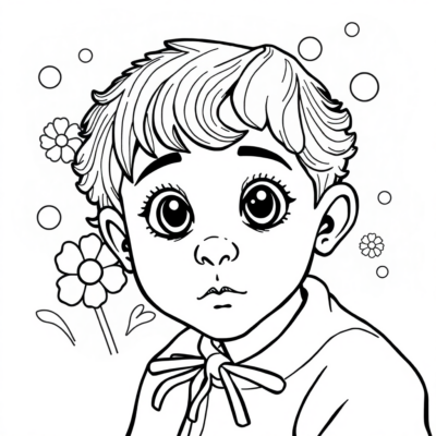 Stress-Relief Coloring Pages for Kids