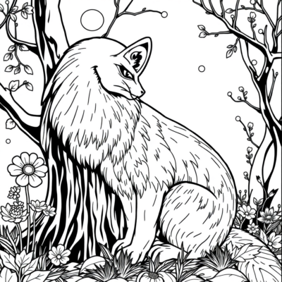 Coloring Book: Stress-Relief Coloring Pages for Kids