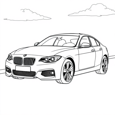 My Little Car Coloring Adventure