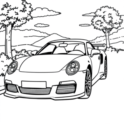 Cars Coloring Fun: Kids’ Vehicle Pages