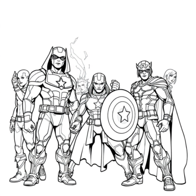 Avengers Coloring Pages