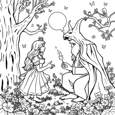 Fairy Tale Coloring Books