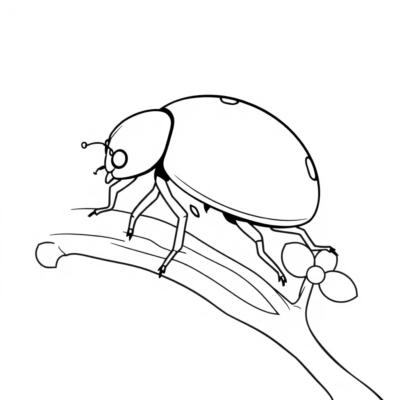 Ladybug Coloring Pages