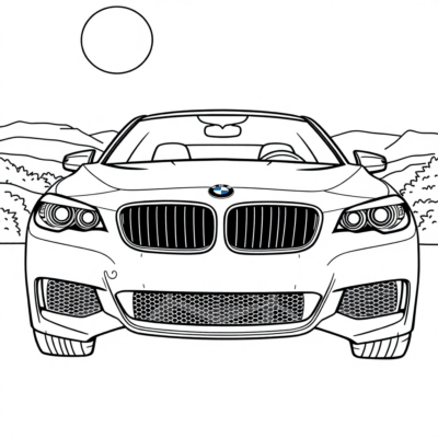 BMW Coloring Pages