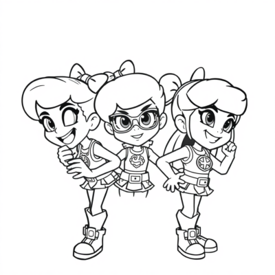 Brawl Stars Colette Coloring Pages