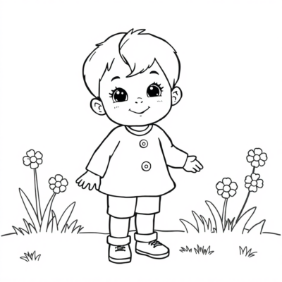Coloring Pages for a 3-Year-Old