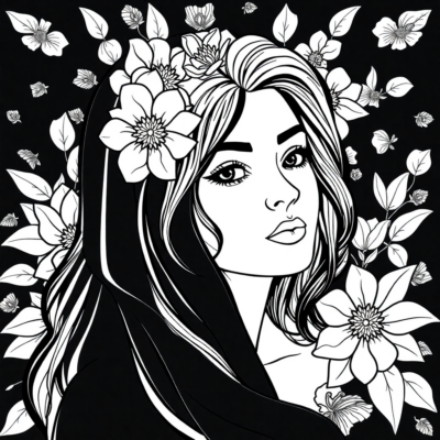 Kids Coloring Book for Girls: Fun & Cute Designs