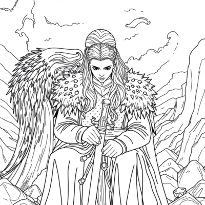 Coloring Book: Adult Coloring Book Game of Thrones